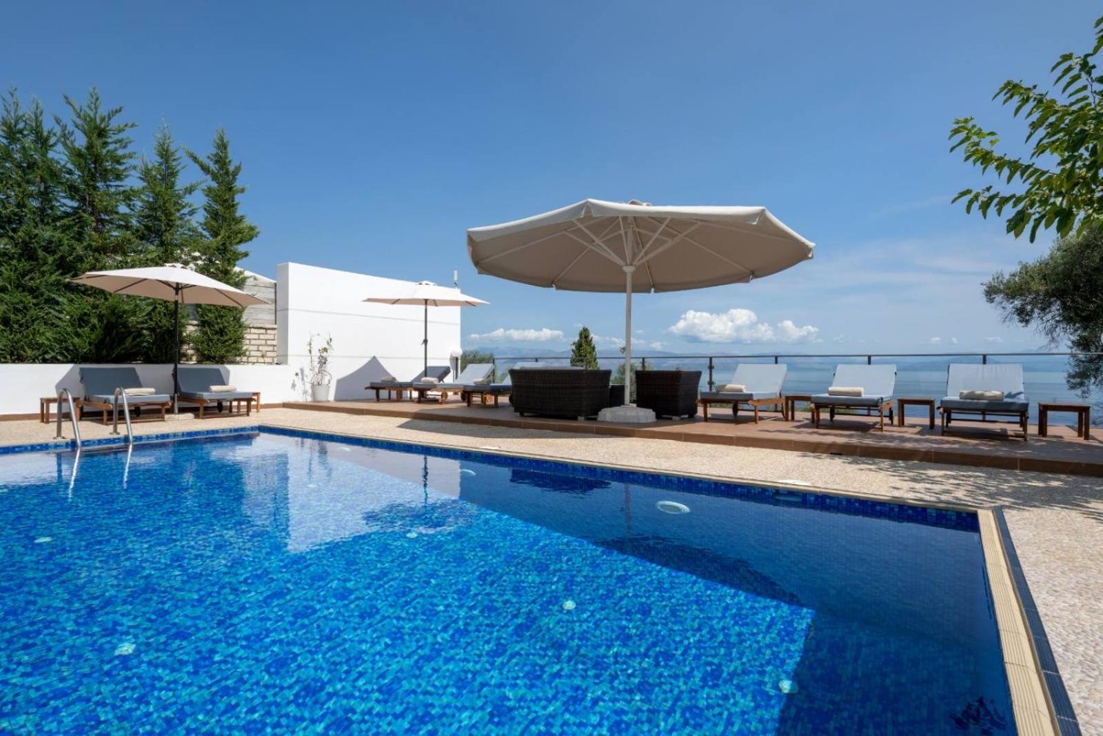 Luxury Villa Alexandros Corfu Perama  Eksteriør bilde