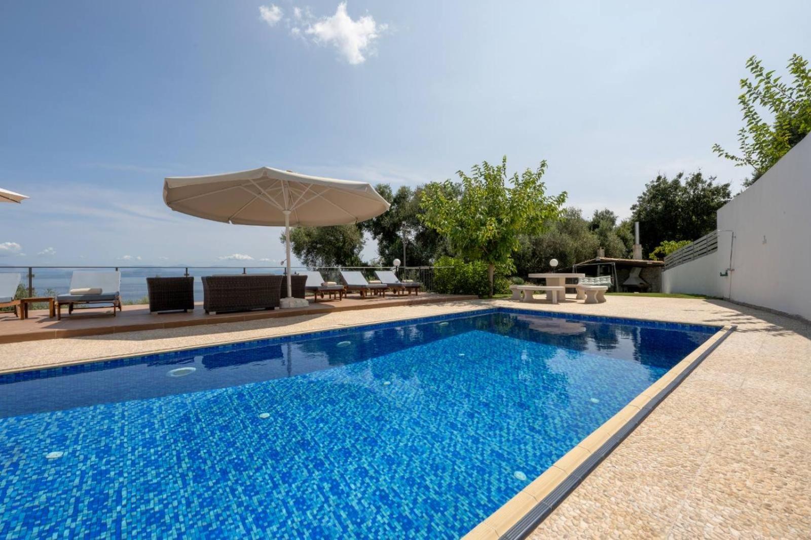 Luxury Villa Alexandros Corfu Perama  Eksteriør bilde